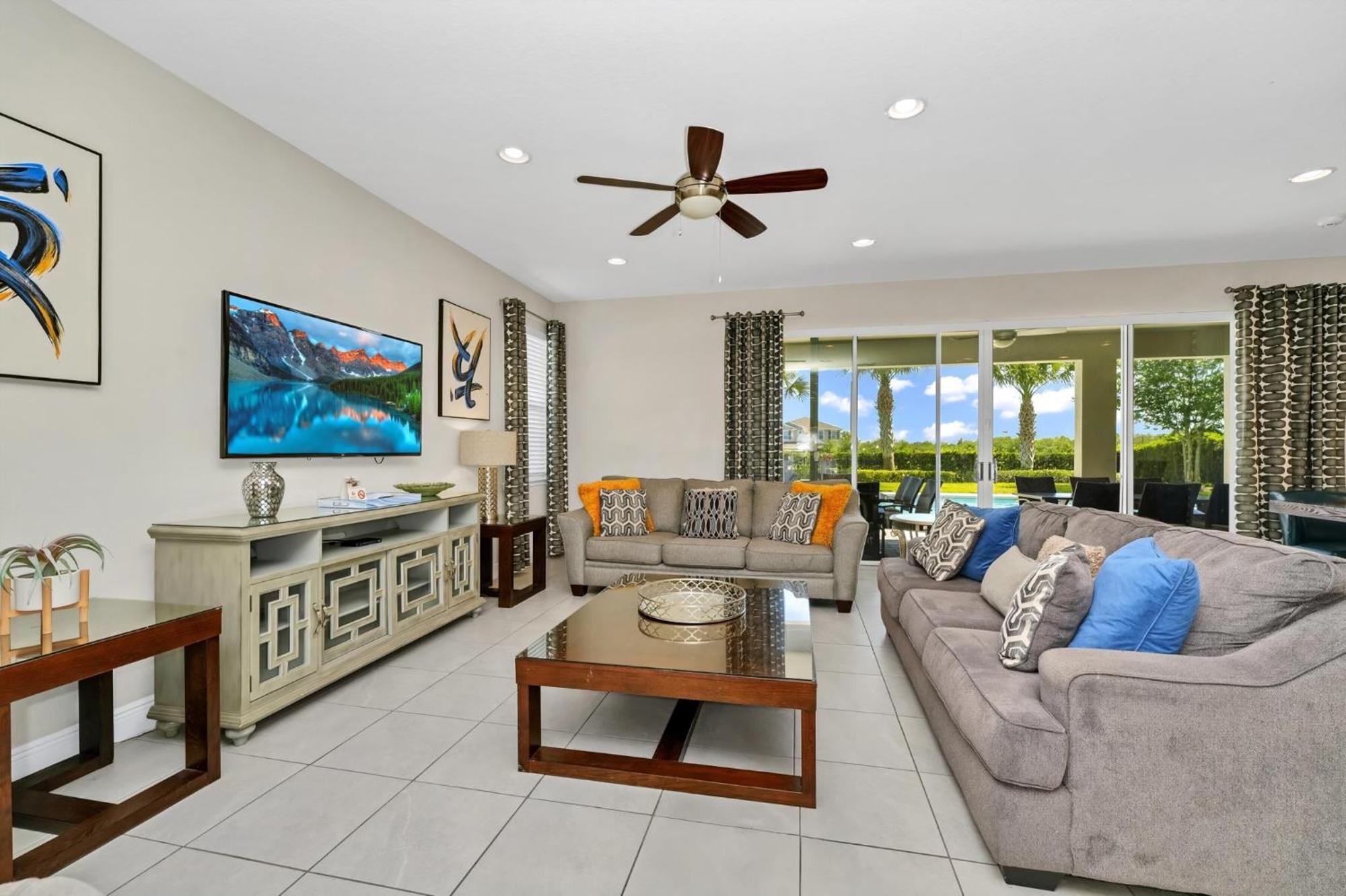 Picturesque Home With Games & Home Theater Near Disney By Rentyl - 7652F Orlando Luaran gambar